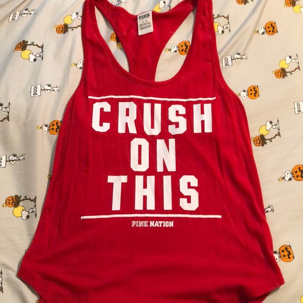 Crush On This VS Pink Tank